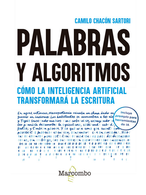 Title details for Palabras y algoritmos by Camilo Chacón Sartori - Available